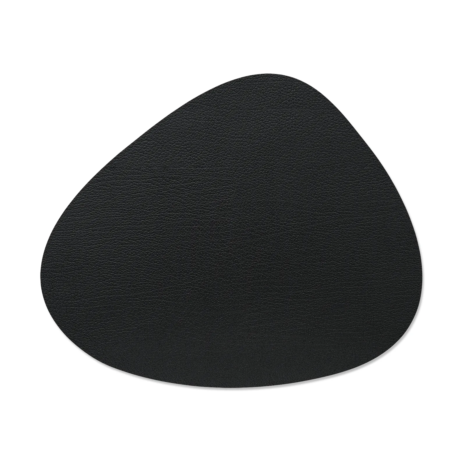 Bull vendbar dækkeserviet, curve L 1 stk., Cognac/Black, 44x37 cm LIND DNA