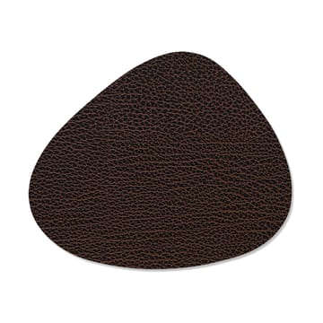 Bull vendbar glasbrik, curve 1 stk. - sort-brun - LIND DNA