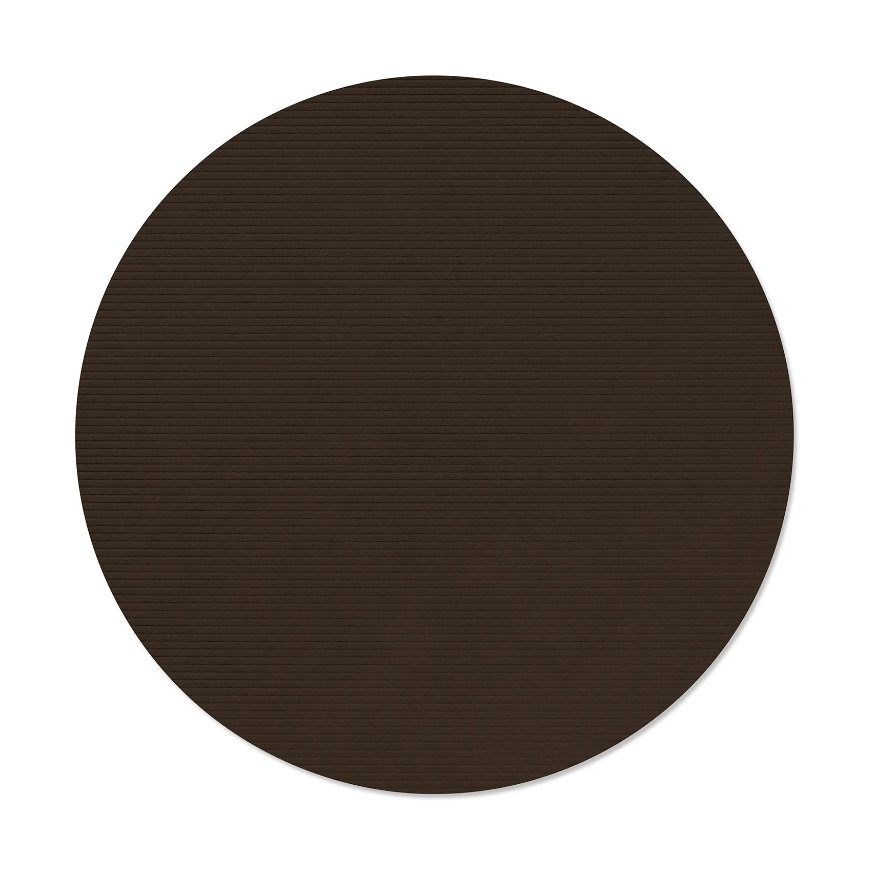 Corduroy dækkeserviet, Hazel, circle, L, Ø38 cm LIND DNA