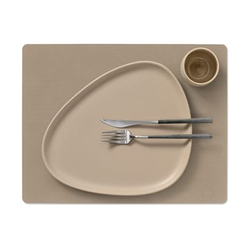 Corduroy dækkeserviet square L - Clay Brown - LIND DNA