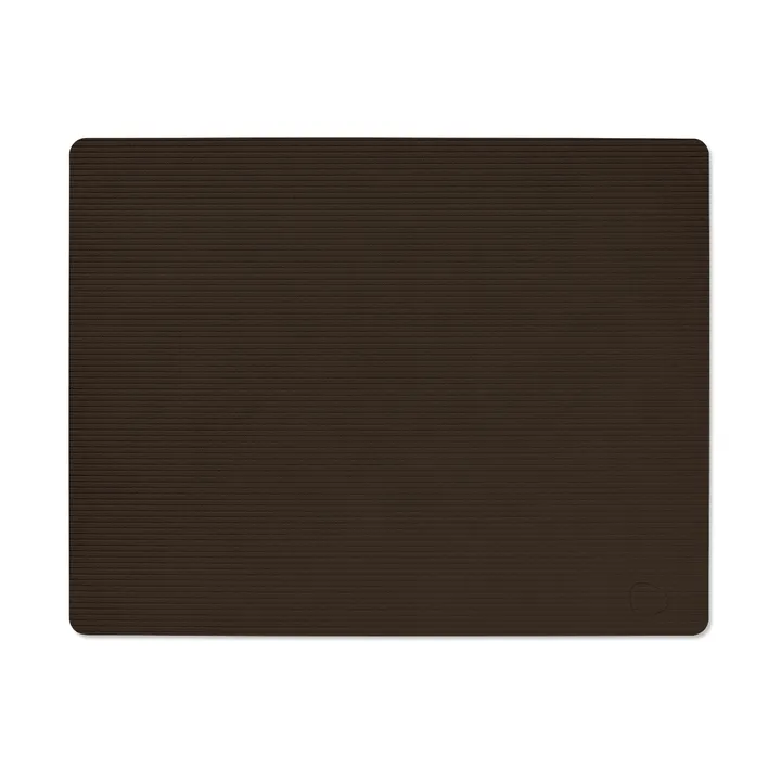 Corduroy dækkeserviet square L - Hazel, 45x35 cm - LIND DNA
