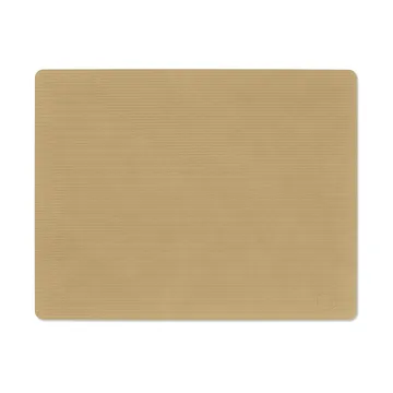 Corduroy dækkeserviet square L - Khaki, 45x35 cm - LIND DNA