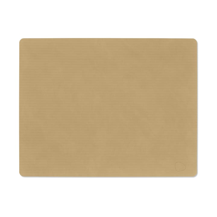 Corduroy dækkeserviet square L - Khaki - LIND DNA