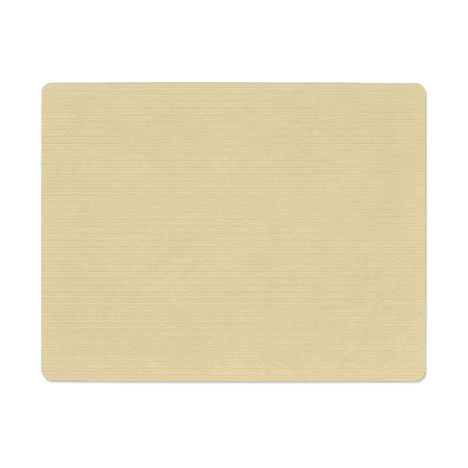 Corduroy dækkeserviet square L, Lemon Sorbet, 45x35 cm LIND DNA