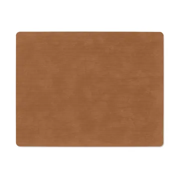 Corduroy dækkeserviet square L - Nature, 45x35 cm - LIND DNA