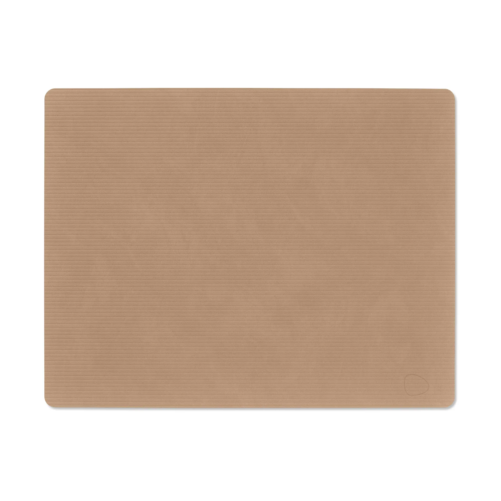 Corduroy dækkeserviet square L, Nougat, 45x35 cm LIND DNA