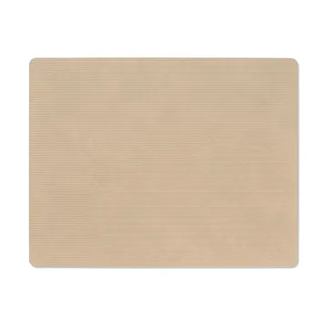 Corduroy dækkeserviet square L - Sand, 45x35 cm - LIND DNA