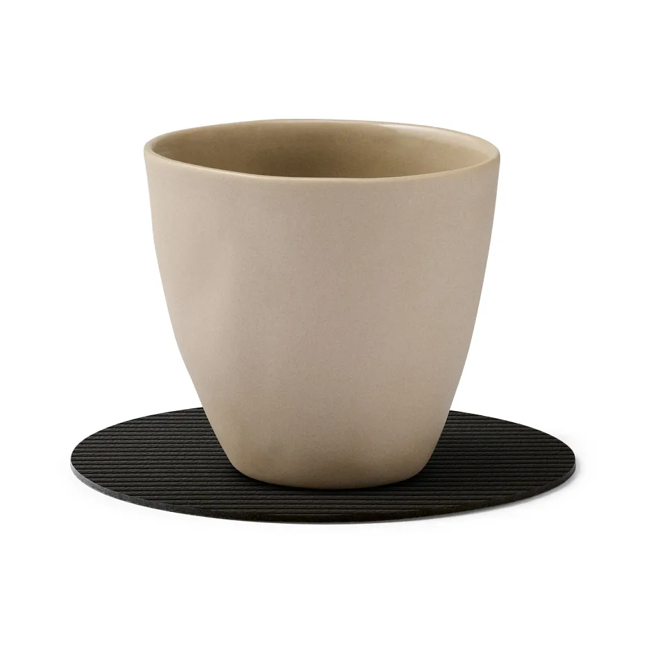 Corduroy glasbrikker, Black ink, circle LIND DNA