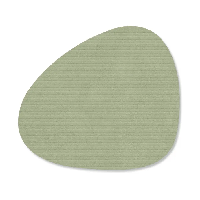Corduroy glasbrikker curve - Olive Green - LIND DNA