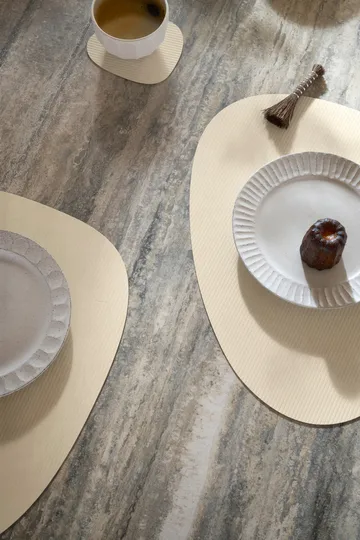 Corduroy glasbrikker curve - Vanilla - LIND DNA