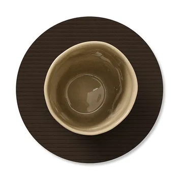 Corduroy glasbrikker - Hazel, circle - LIND DNA