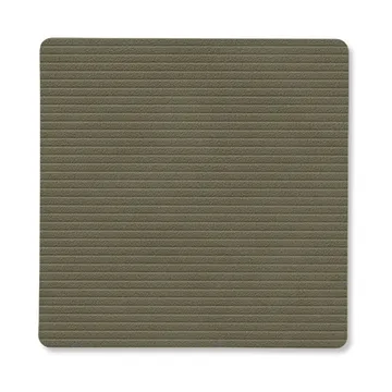 Corduroy glasbrikker square - Army Green - LIND DNA