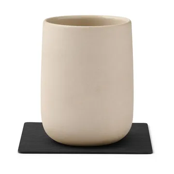 Corduroy glasbrikker square - Black - LIND DNA