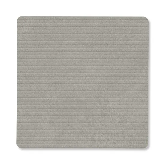 Corduroy glasbrikker square, Light Grey LIND DNA