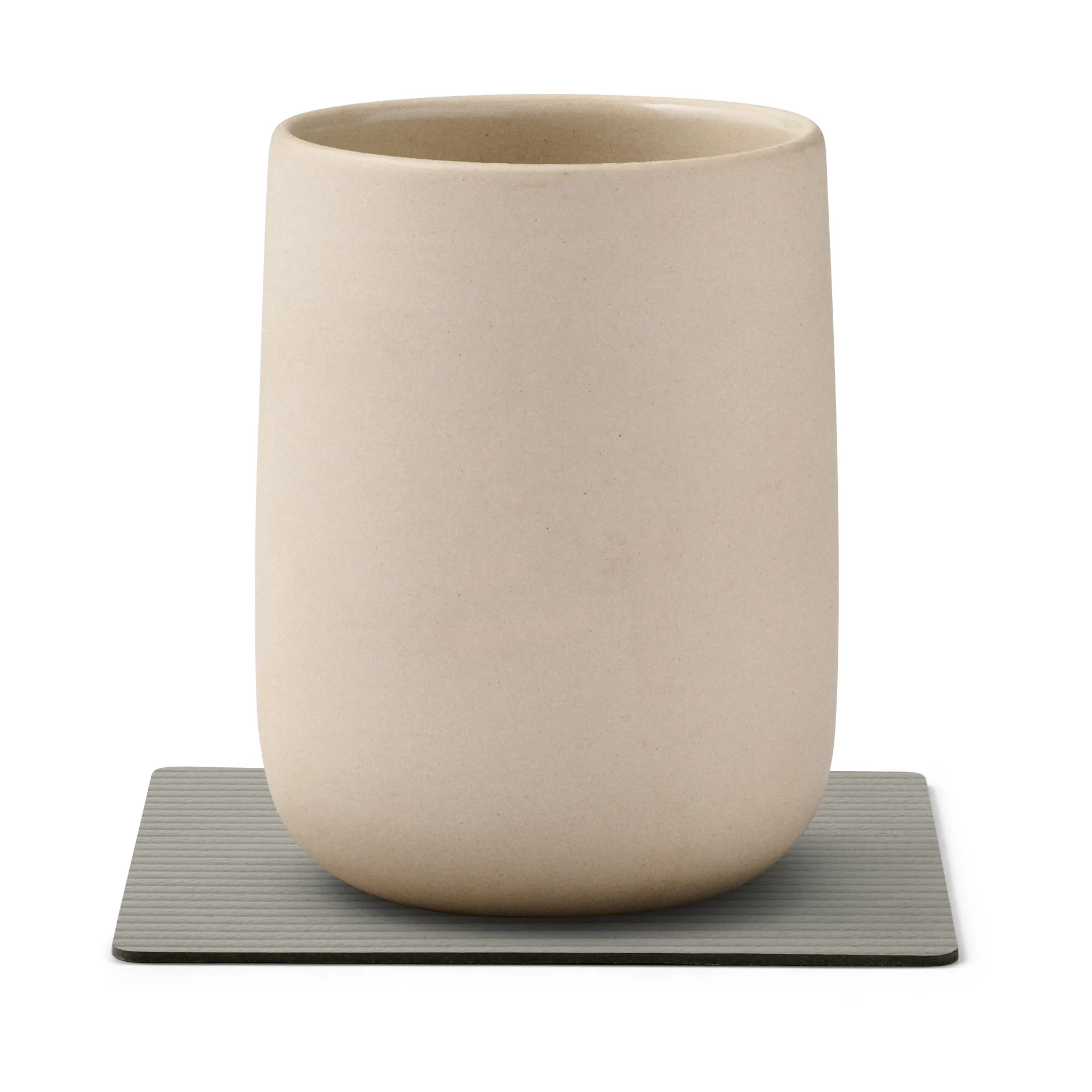 Corduroy glasbrikker square, Light Grey LIND DNA