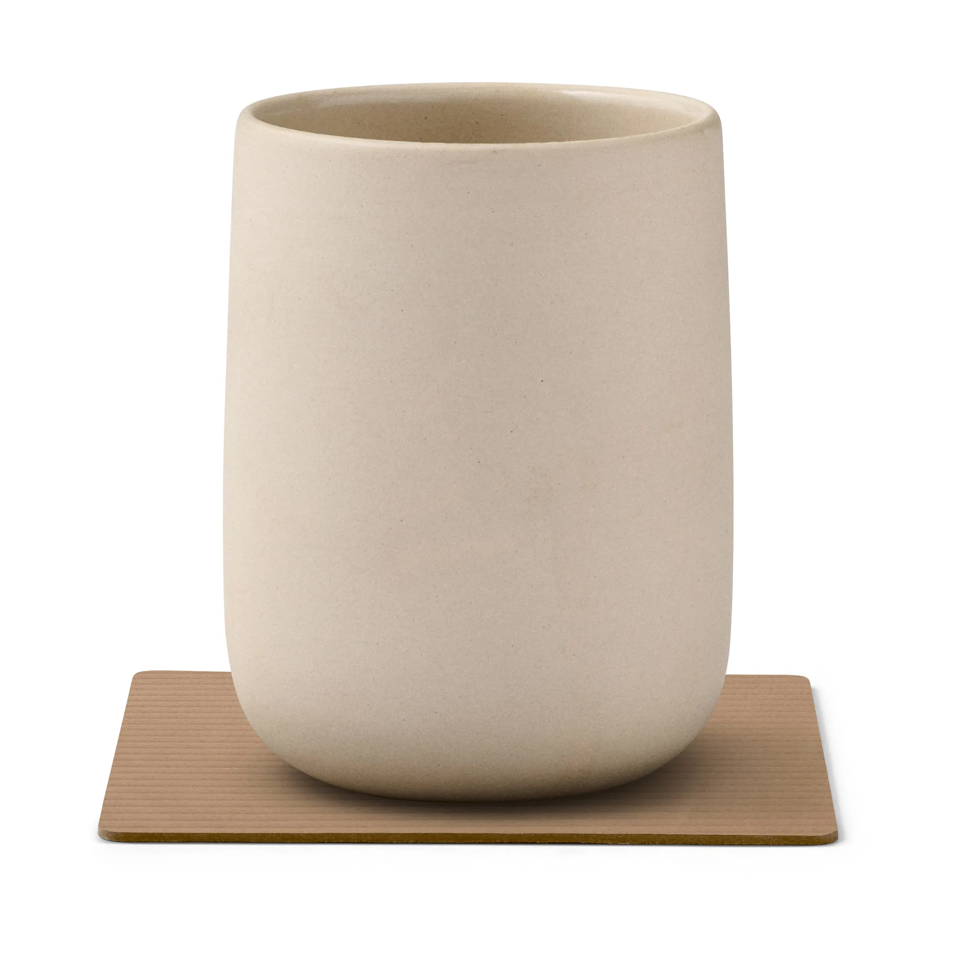 Corduroy glasbrikker square, Nougat LIND DNA