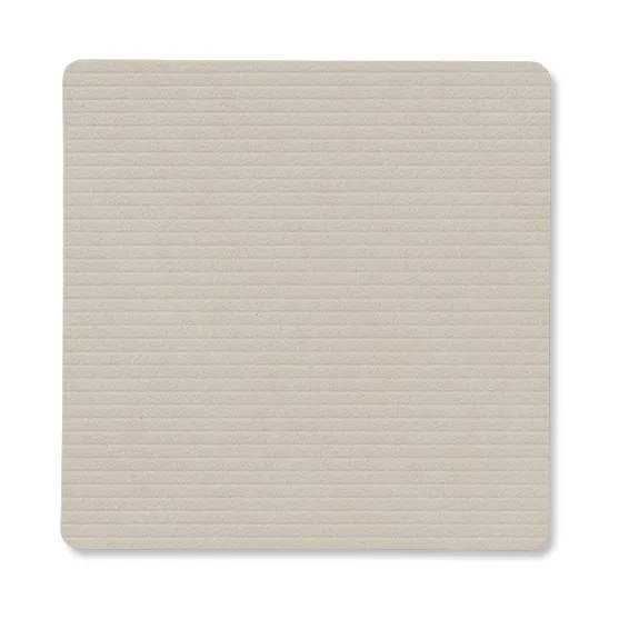 Corduroy glasbrikker square, Oyster White LIND DNA
