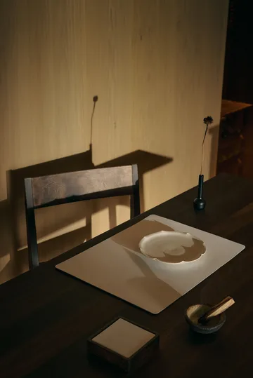 Corduroy glasbrikker square - Pure white - LIND DNA