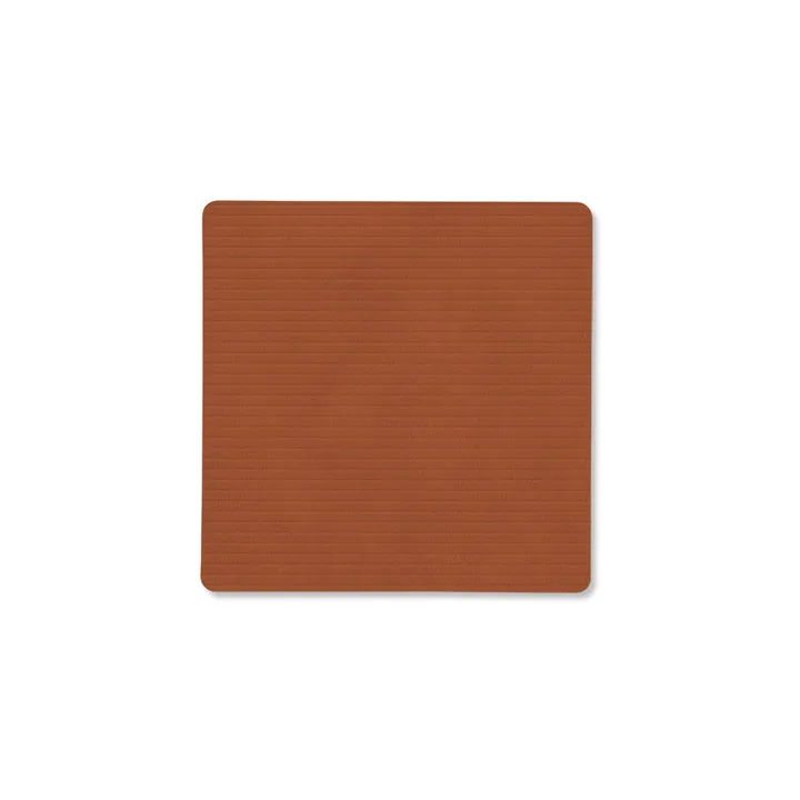 Corduroy glasbrikker square - Rust - LIND DNA