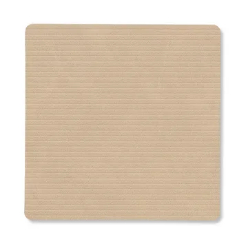 Corduroy glasbrikker square - Sand - LIND DNA