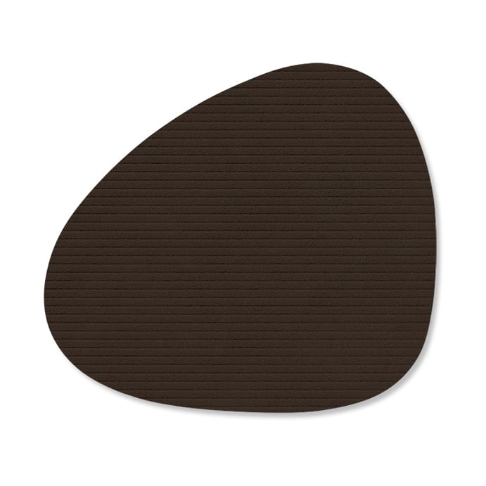 Corduroy glasunderlag curve - Hazel - LIND DNA