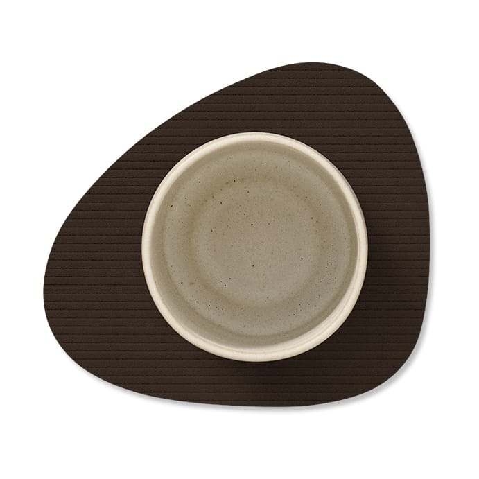Corduroy glasunderlag curve, Hazel LIND DNA