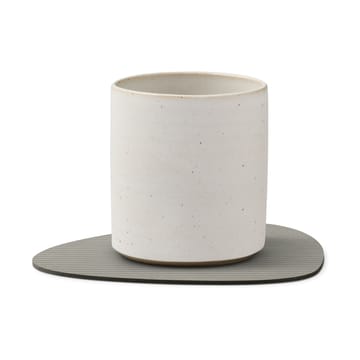 Corduroy glasunderlag curve - Light Grey - LIND DNA