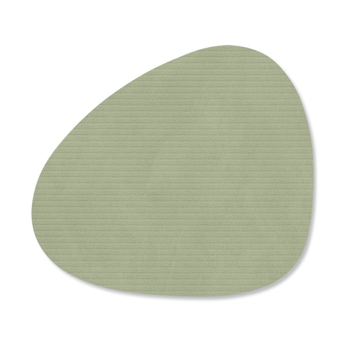 Corduroy glasunderlag curve - Olive Green - LIND DNA