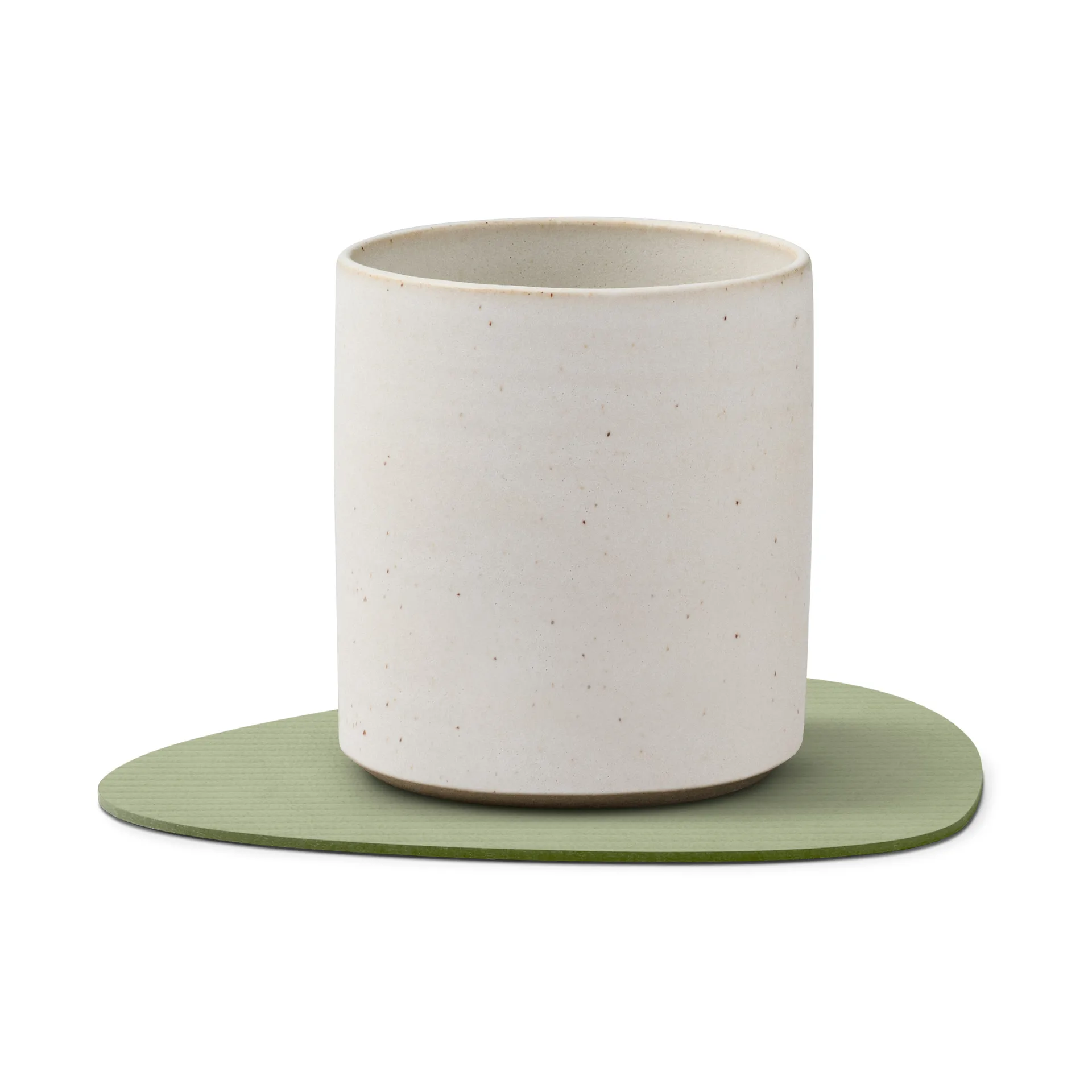 Corduroy glasunderlag curve, Olive Green LIND DNA