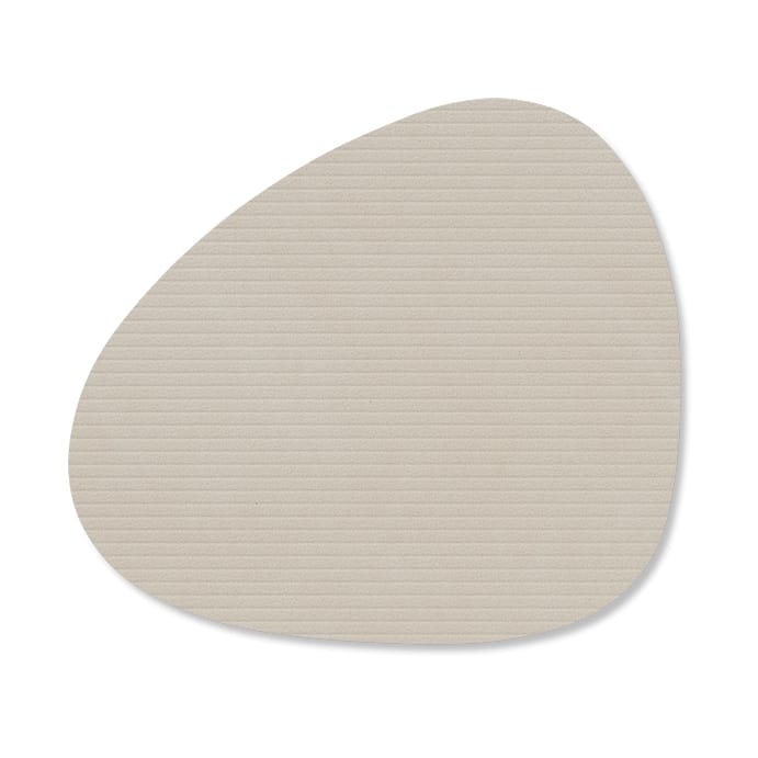 Corduroy glasunderlag curve - Oyster White - LIND DNA