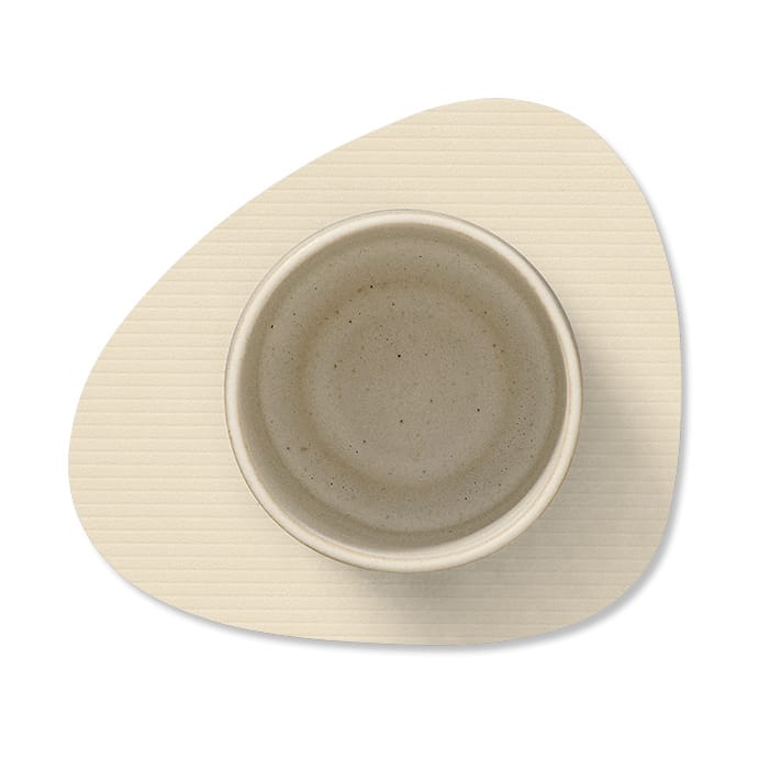 Corduroy glasunderlag curve, Vanilla LIND DNA