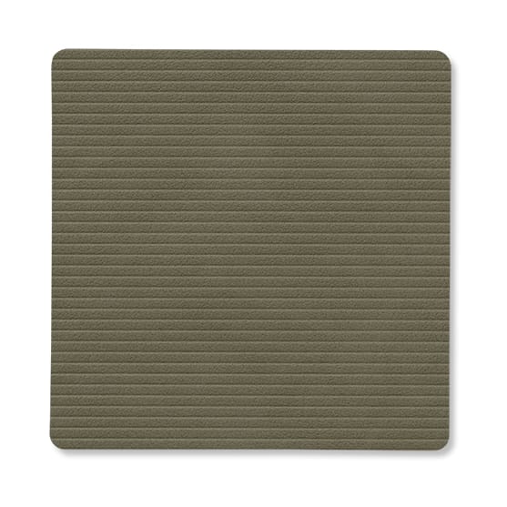 Corduroy glasunderlag square - Army Green - LIND DNA