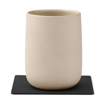Corduroy glasunderlag square - Black - LIND DNA