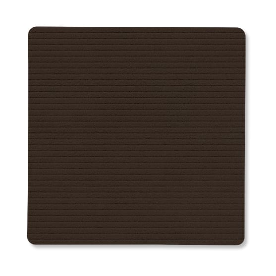 Corduroy glasunderlag square - Hazel - LIND DNA