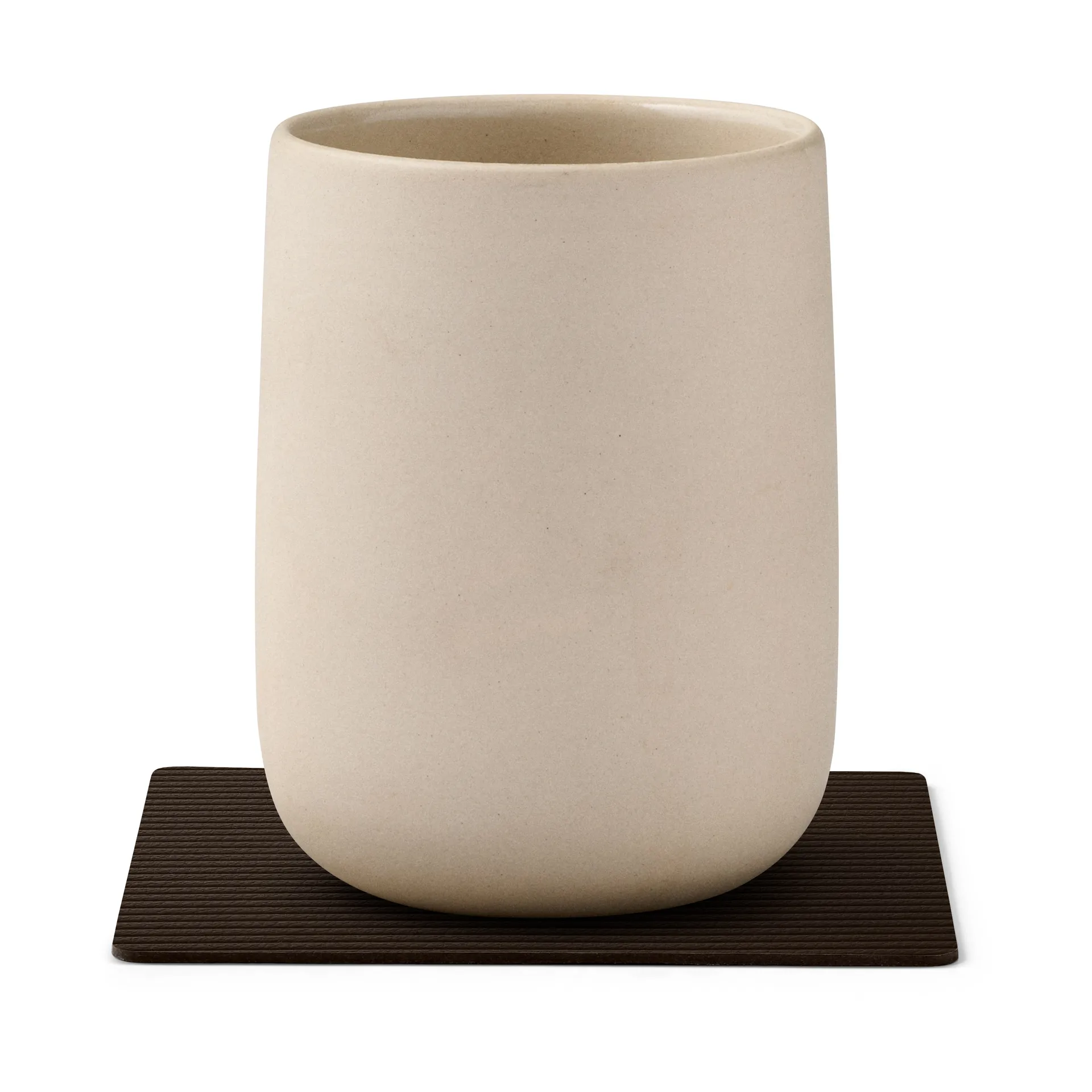 Corduroy glasunderlag square, Hazel LIND DNA