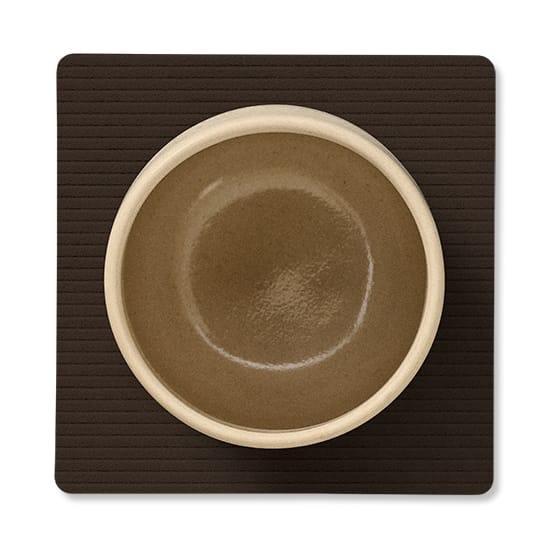 Corduroy glasunderlag square, Hazel LIND DNA