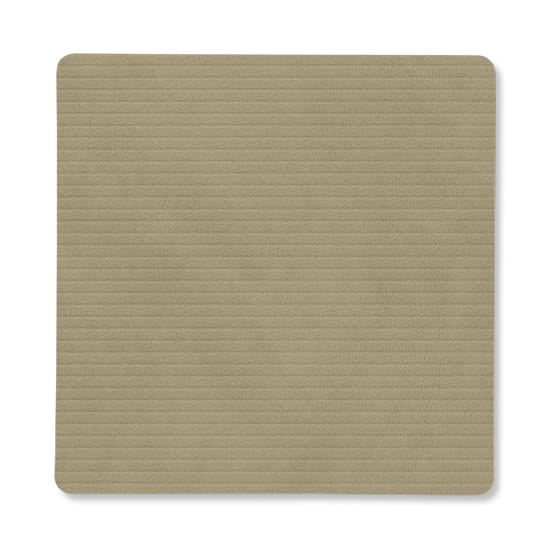 Corduroy glasunderlag square - Herbal Dust - LIND DNA