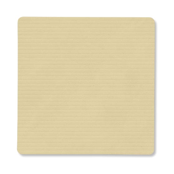 Corduroy glasunderlag square - Lemon Sorbet - LIND DNA