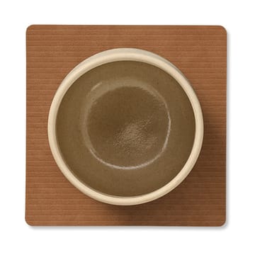 Corduroy glasunderlag square - Nature - LIND DNA