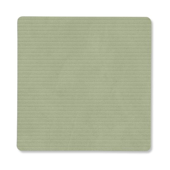 Corduroy glasunderlag square - Olive Green - LIND DNA