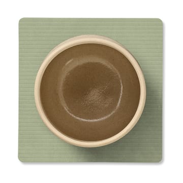 Corduroy glasunderlag square - Olive Green - LIND DNA