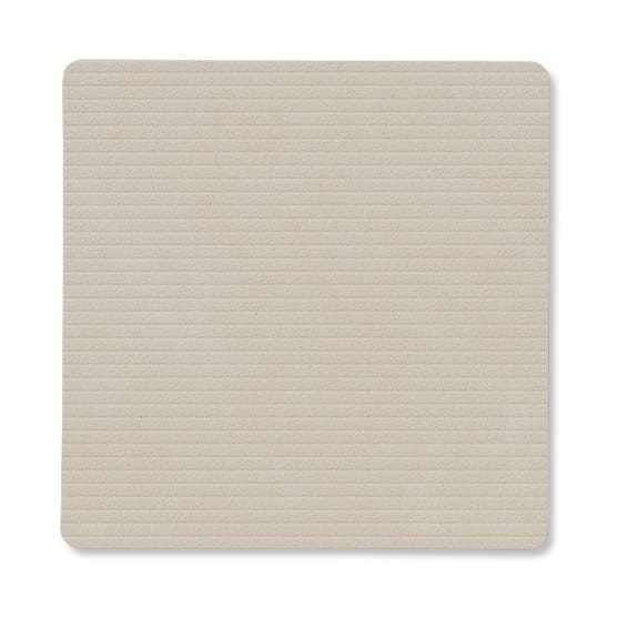 Corduroy glasunderlag square - Oyster White - LIND DNA