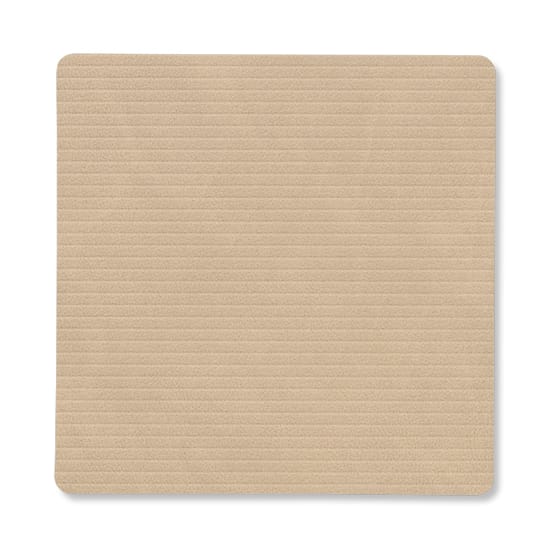 Corduroy glasunderlag square - Sand - LIND DNA