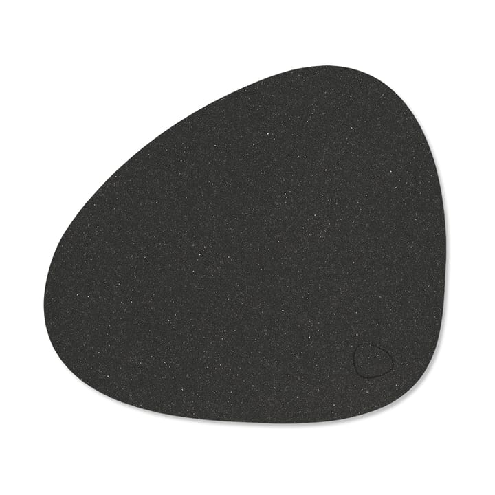 Core dækkeserviet curve S  - Flecked anthracite - LIND DNA