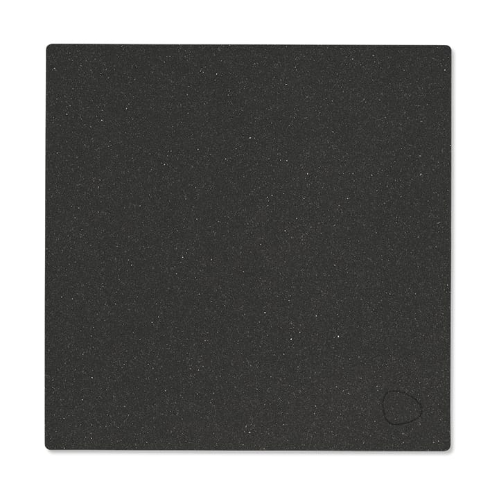 Core dækkeserviet square S  - Flecked anthracite - LIND DNA