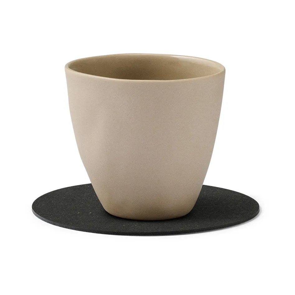 Core glasbrik circle, Flecked anthracite LIND DNA