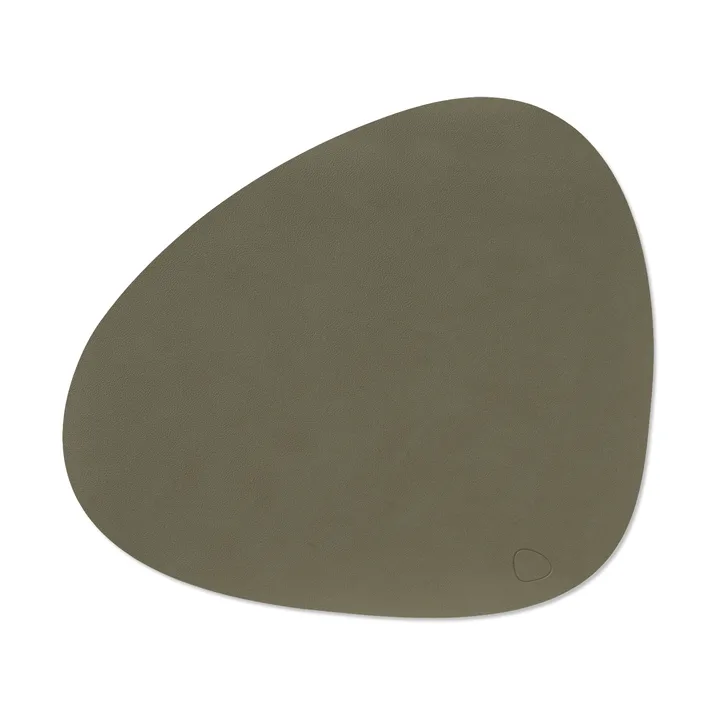 Curve Nupo dækkeserviet - army green, 44x37 cm - LIND DNA