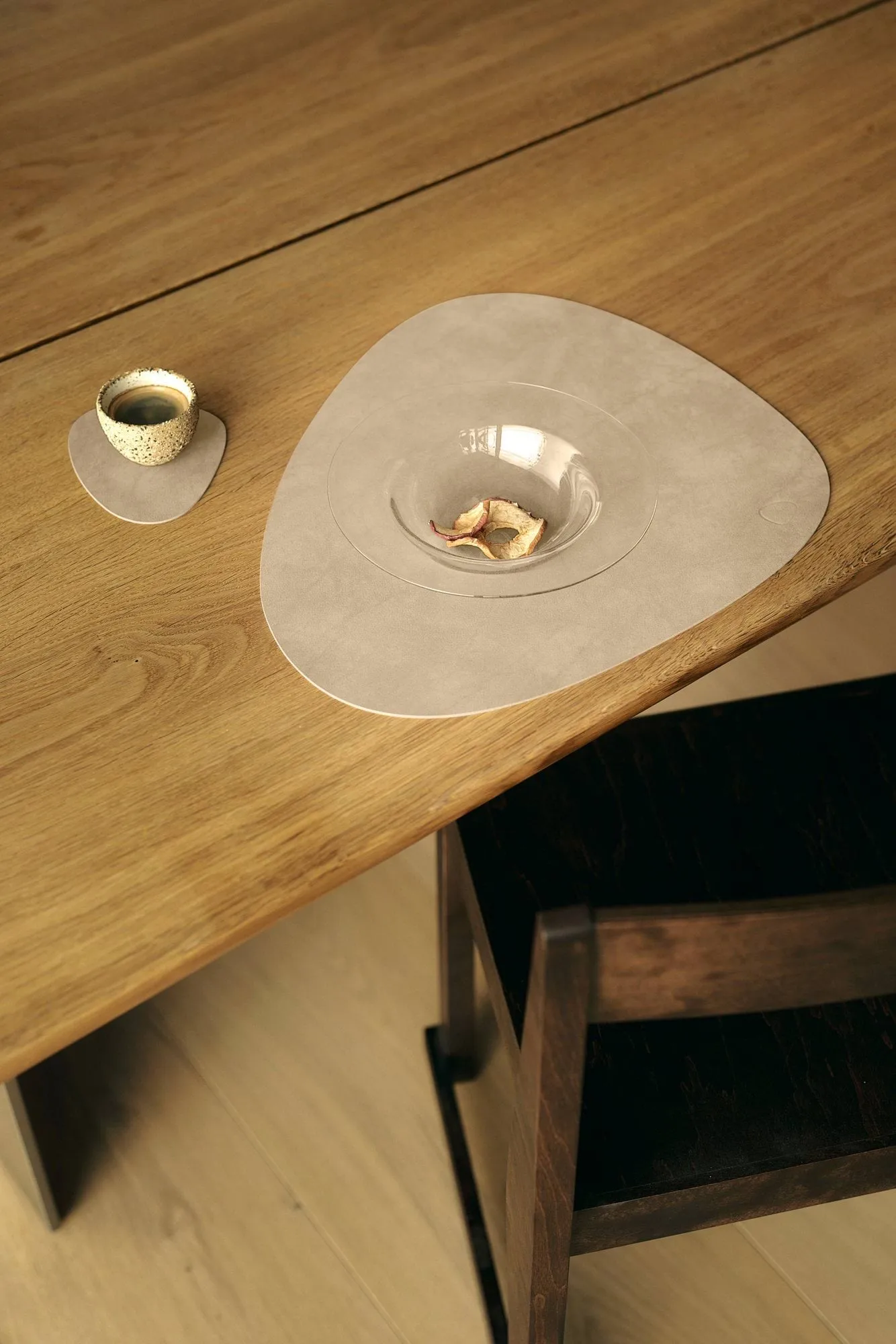 Nupo Curve dækkesæt, Nupo Sand, 6-pak, 44x37 cm LIND DNA