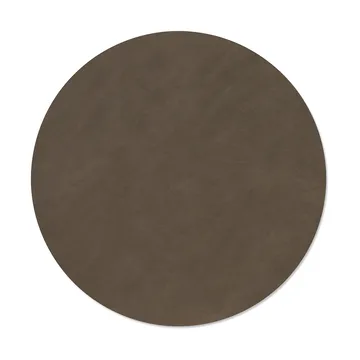 Nupo dækkeserviet - Caviar, circle, L, Ø38 cm - LIND DNA