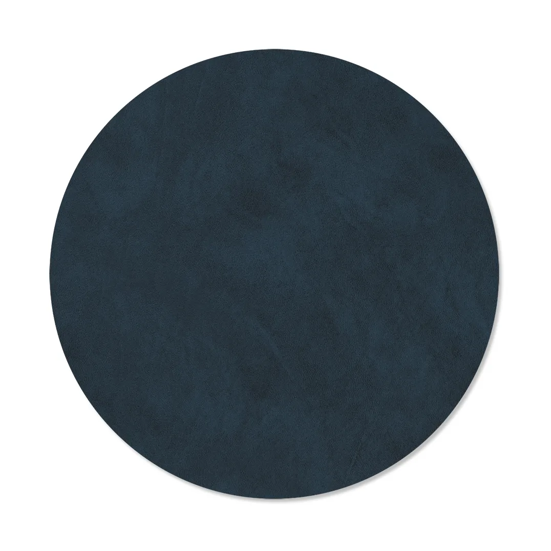 Nupo dækkeserviet circle M, Midnight blue, Ø30 cm LIND DNA